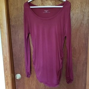 Motherhood Maternity Long Sleeve Cotton Tee